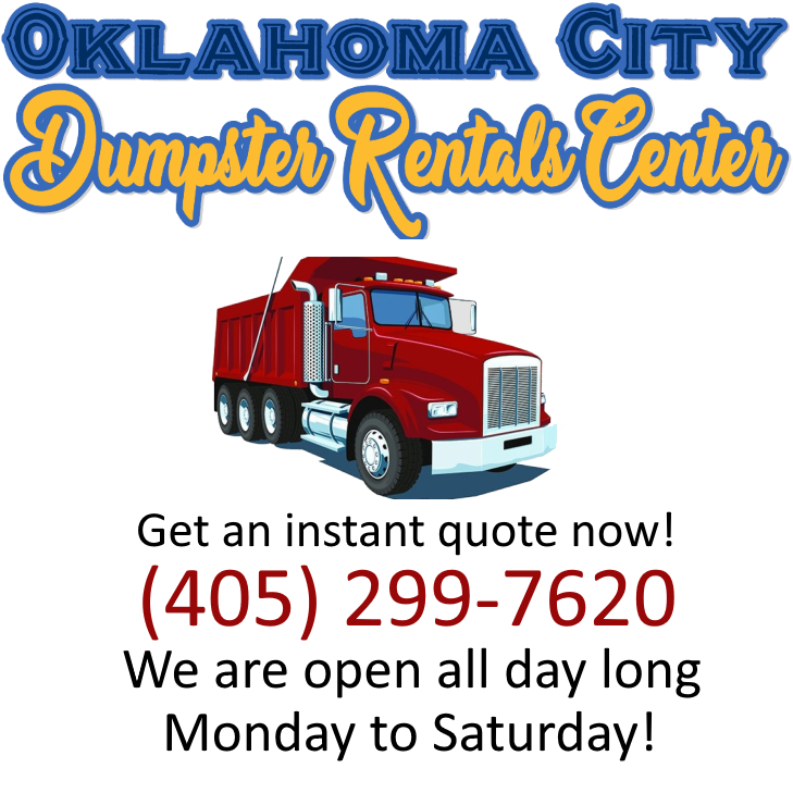 Oklahoma City dumpster rentals near me